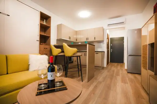 Kiadó új építésű téglalakás, Budapest, VIII. kerület 1 szoba 26 m² 240 E Ft/hó